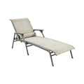 Adjustable Outdoor Chaise Lounge Chair with Comfortable Reclining Feature