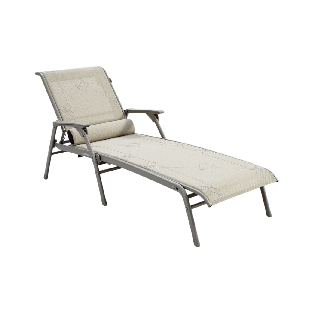 Adjustable Outdoor Chaise Lounge Chair with Comfortable Reclining Feature